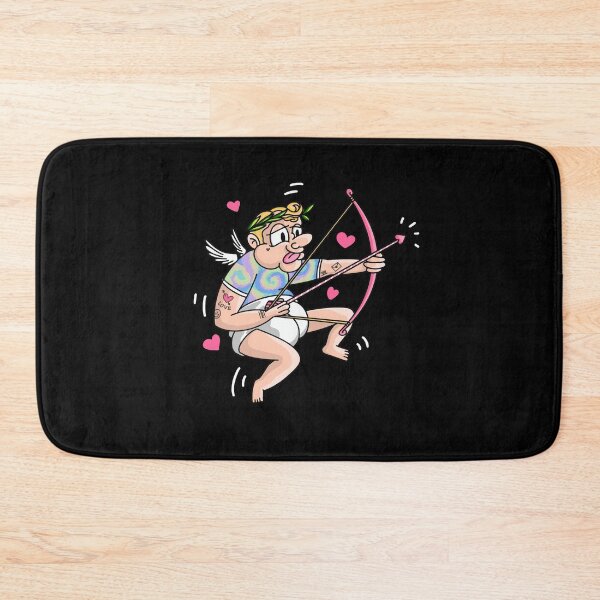 Item preview, Hippie Cupid Valentines day psychedelic designed and sold by Piztees.