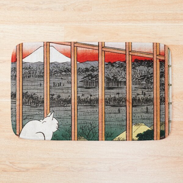 Item preview, Utagawa Hiroshige Japanese Woodblock Cat Print designed and sold by Epitome Girl.