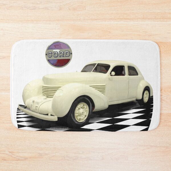 Item preview, Painting of a 1936 Cord designed and sold by MamaODea.