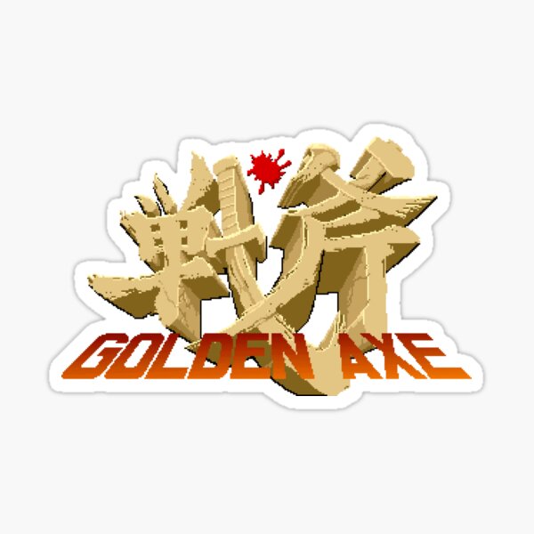 Golden Axe Stickers for Sale | Redbubble