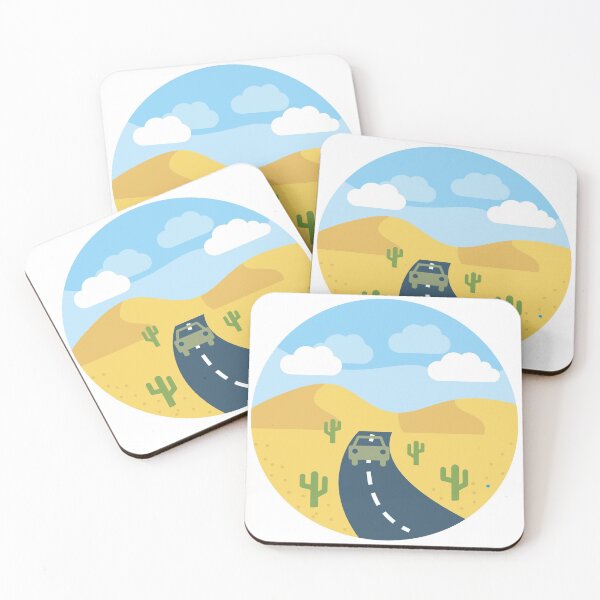 Item preview, Car in a Desert designed and sold by RueBennet.