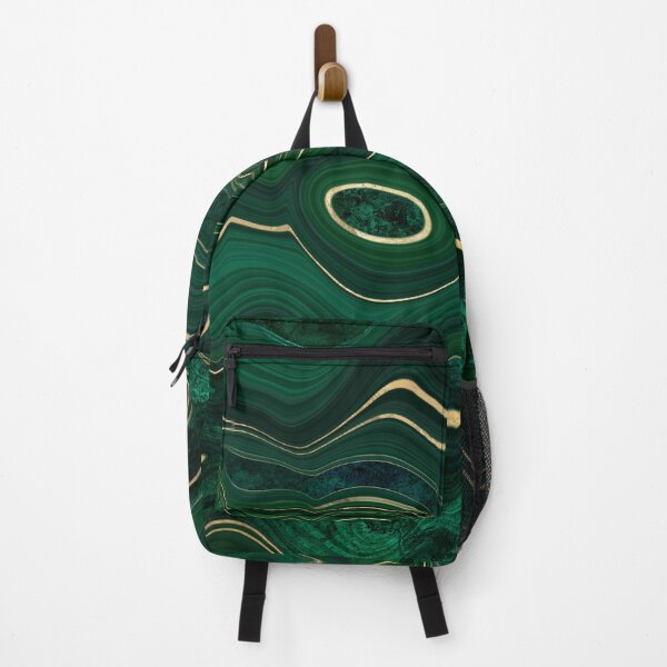 Item preview, Emerald Green and Gold  Malachite Pattern designed and sold by RougeAtelier.