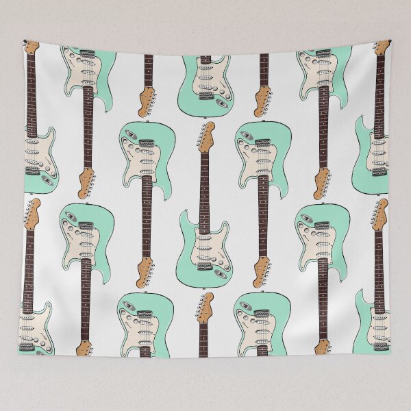 Item preview, Triple Surf Green Stratocaster designed and sold by Saint Christopher.