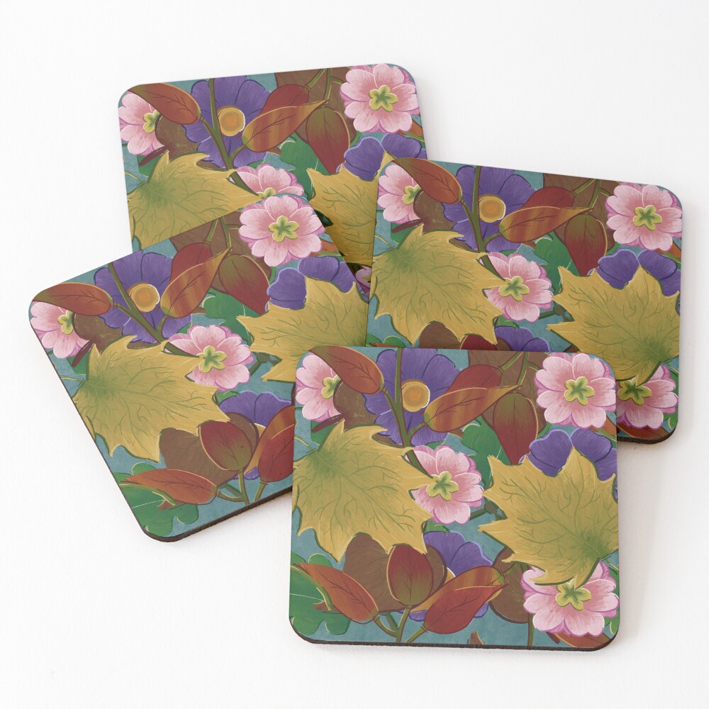 Item preview, Coasters (Set of 4) designed and sold by PyroPaws.