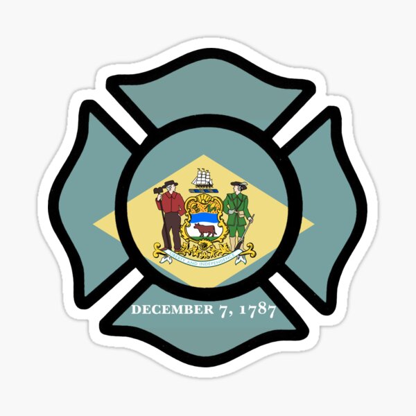 Artikel-Vorschau von Delaware Feuerwehrmann Malteserkreuz, designt und verkauft von Bbenn28.