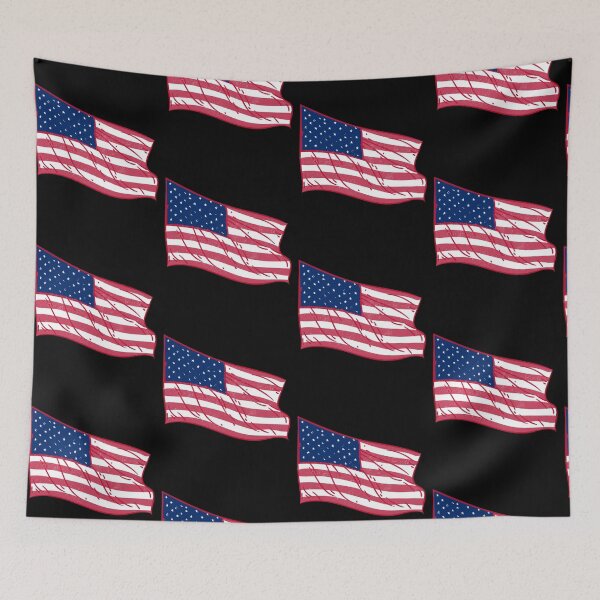 Item preview, Cartoon American Flag USA - Merica designed and sold by Mustard Prophet.