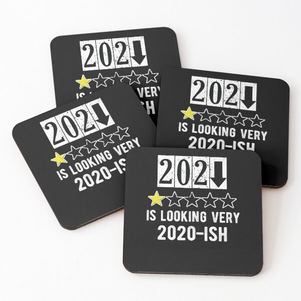 Item preview, 2021 is looking very 2020-ish 2020ish Funny Bad Year One Star Rating designed and sold by RainbowPandas.