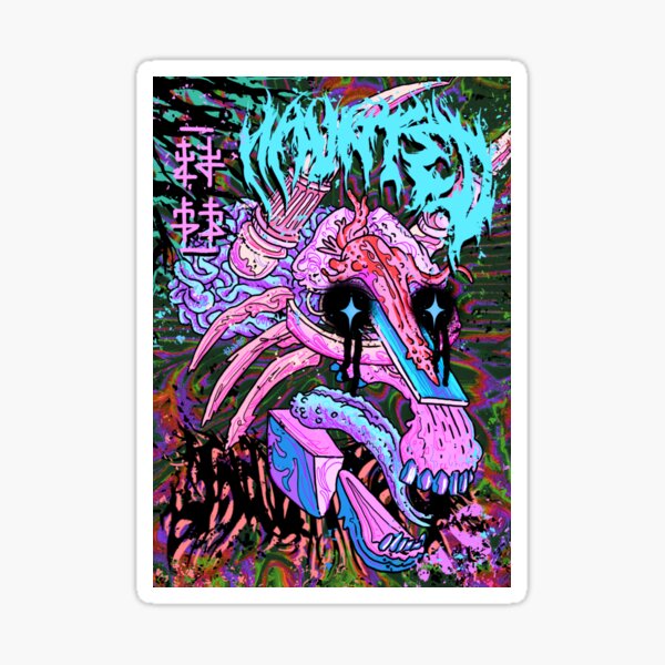 RAVENOUS Sticker