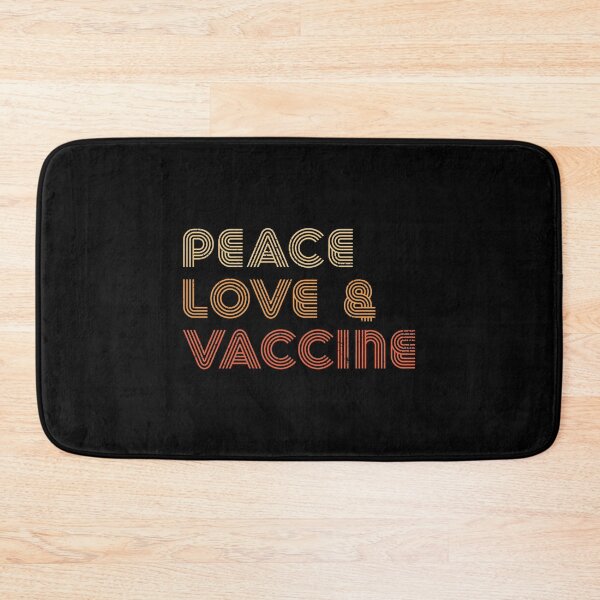 Item preview, Peace Love And Vaccines I'm Vaccinated 2021 designed and sold by RandomStuffShop.