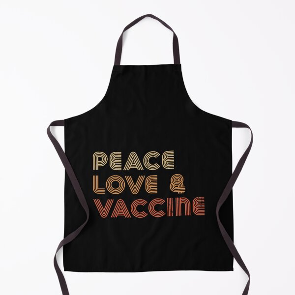 Item preview, Peace Love And Vaccines I'm Vaccinated 2021 designed and sold by RandomStuffShop.