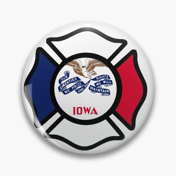 Item preview, Iowa Firefighter Maltese Cross designed and sold by Bbenn28.