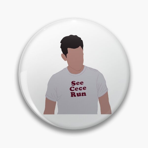 Item preview, Schmidt de New Girl con camiseta "see cece run" designed and sold by Danielle Silver.