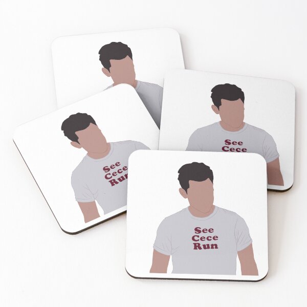 Item preview, Schmidt from New Girl with "see cece run" t-shirt designed and sold by Danielle Silver.