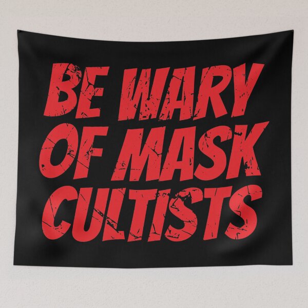 Item preview, Be wary of mask cultists designed and sold by SweetLog.
