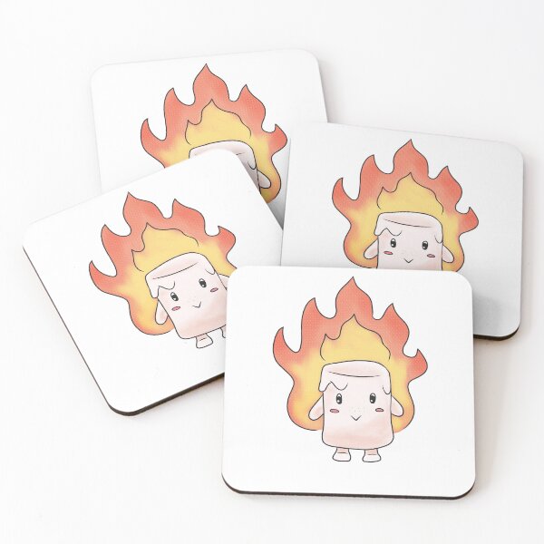 Item preview, Marshmallow on fire designed and sold by kelnan.