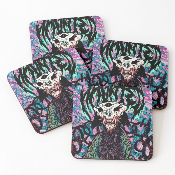 HYENA CULT Coasters (Set of 4)