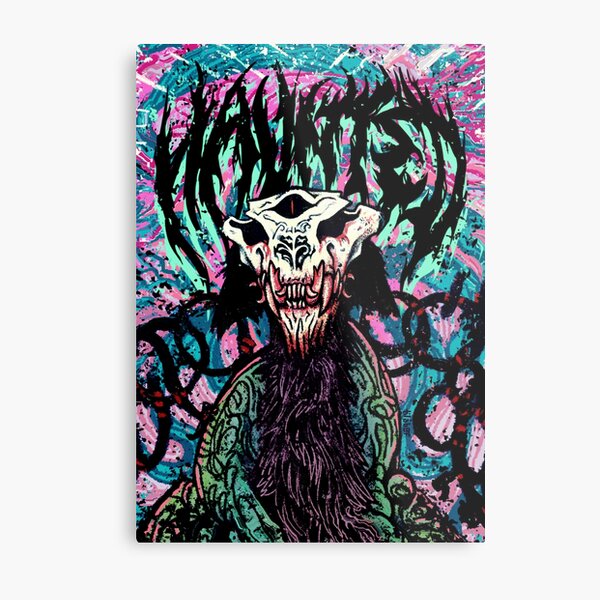 HYENA CULT Metal Print