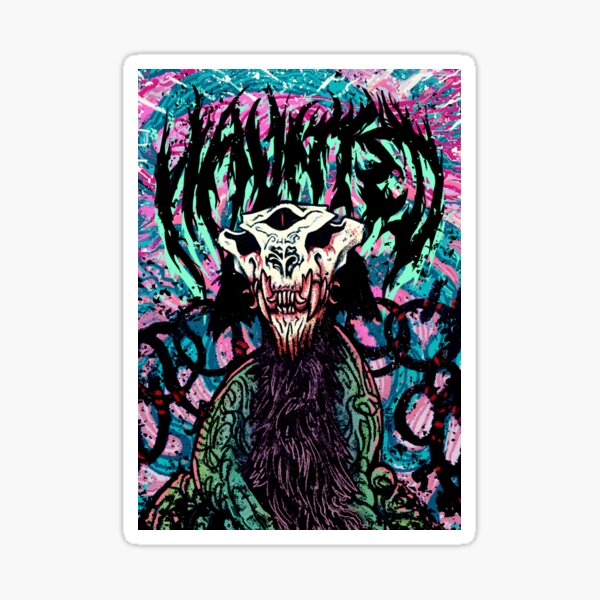 HYENA CULT Sticker
