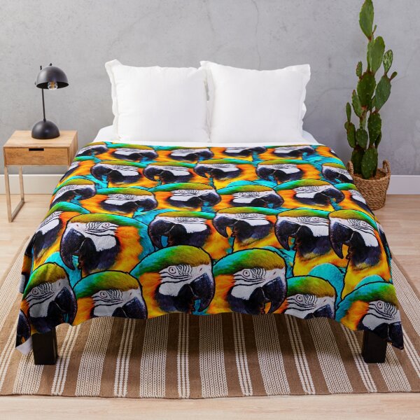 Item preview, Colorful Macaw Crowd Pattern designed and sold by Alienphysique.