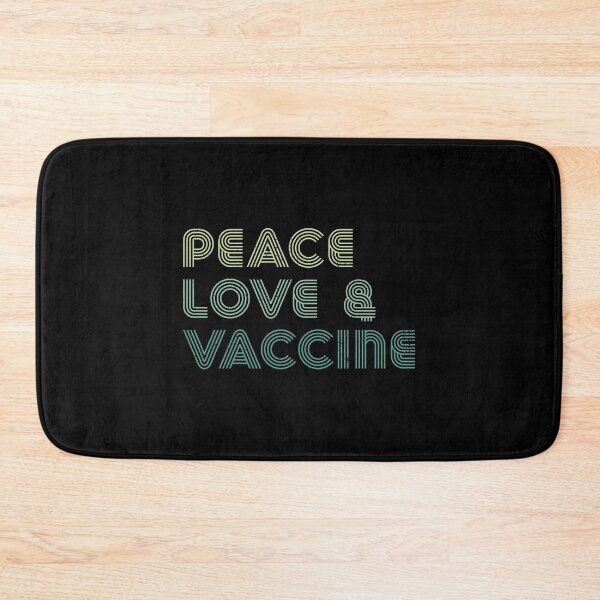 Item preview, Peace Love And Vaccines I'm Vaccinated 2021 designed and sold by RandomStuffShop.