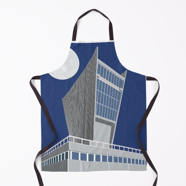 Item preview, Denys Wilkinson Building, Oxford Print, Brutalist, Brutalism, Architecture Print designed and sold by sketchingarchi.