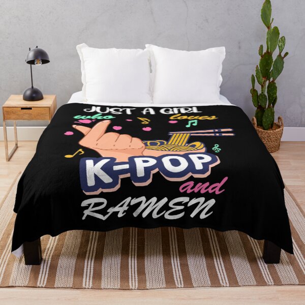 Item preview, Girls k-pop and ramen noodle Cute japanese lovers Gift Tee designed and sold by aubb7.