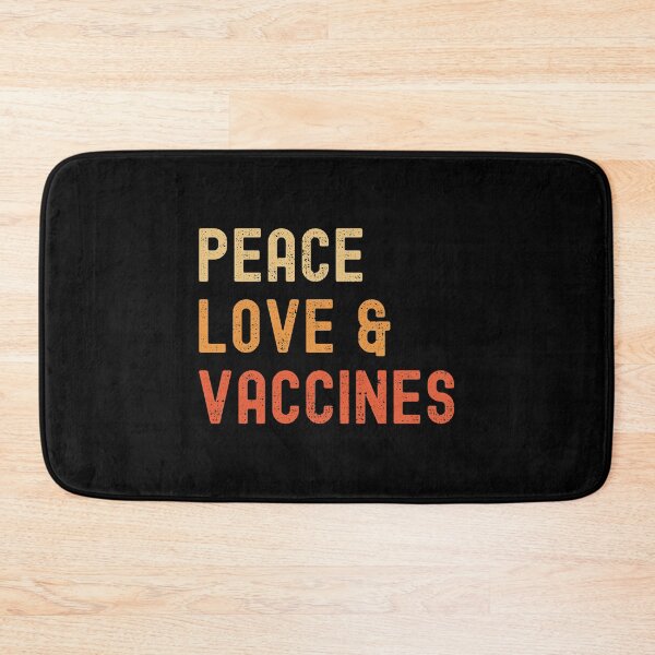 Item preview, Peace Love And Vaccines I'm Vaccinated 2021 designed and sold by RandomStuffShop.