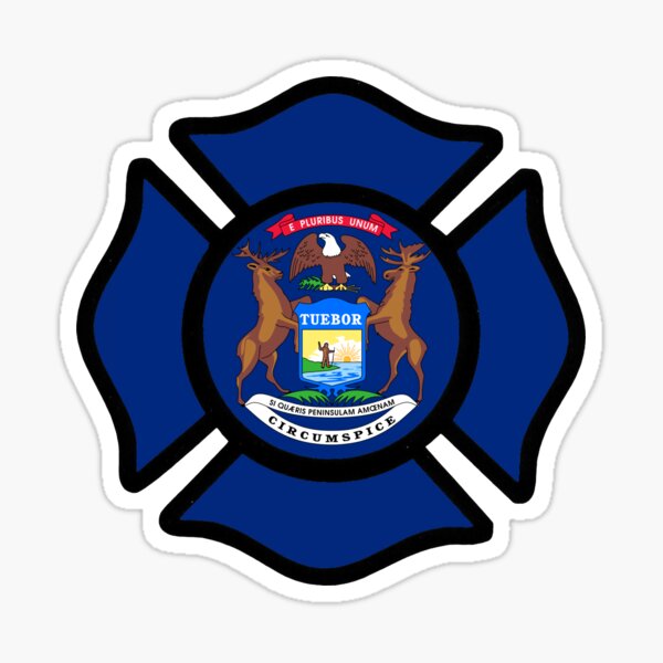 Artikel-Vorschau von Michigan Feuerwehrmann Malteserkreuz, designt und verkauft von Bbenn28.