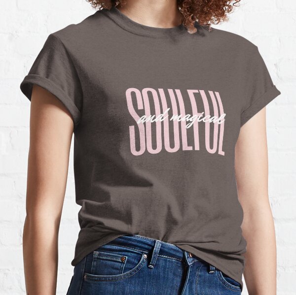 Soulful and Magical LIGHT PINK design Classic T-Shirt