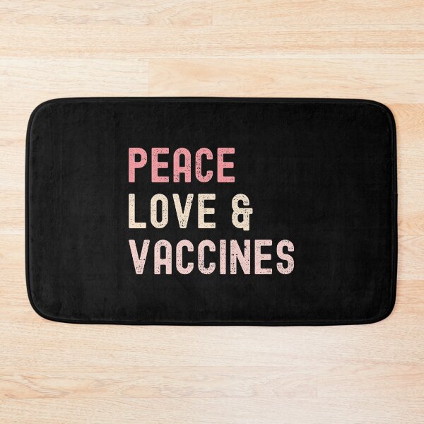Item preview, Peace Love And Vaccines I'm Vaccinated 2021 designed and sold by RandomStuffShop.
