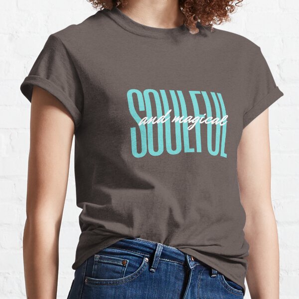 Soulful and Magical TURQOISE design Classic T-Shirt