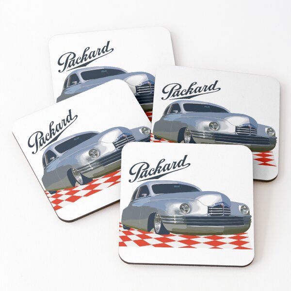 Item preview,  Classic Packard in a Checkerboard Showroom  designed and sold by MamaODea.