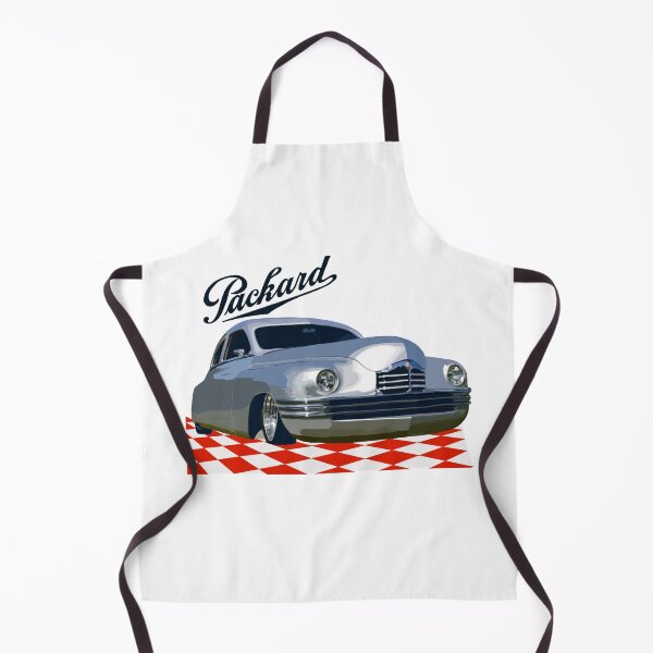 Item preview, Classic Packard in a Checkerboard Showroom designed and sold by MamaODea.