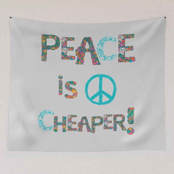 Item preview, Peace is Cheaper! designed and sold by Ksaavet.