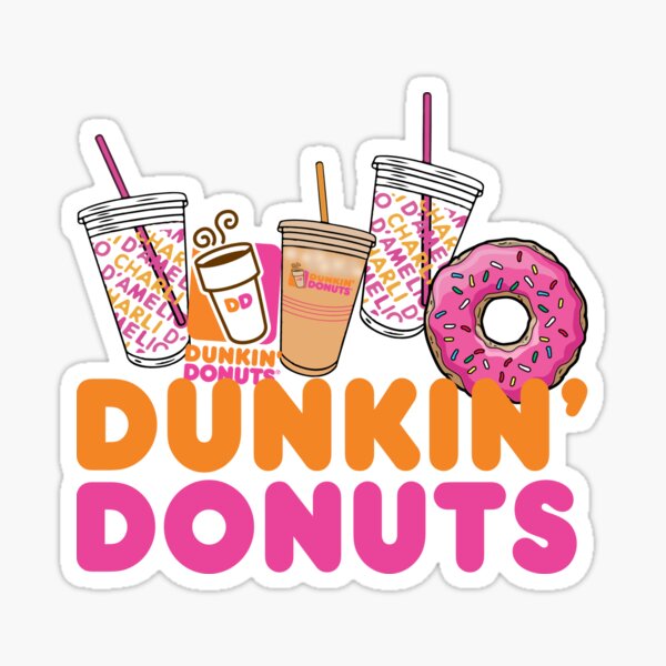 Charli Damelio Dunkin Pegatina