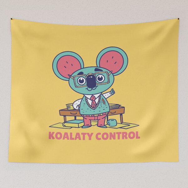 Item preview, Koalaty Control Funny Koala designed and sold by Piztees.