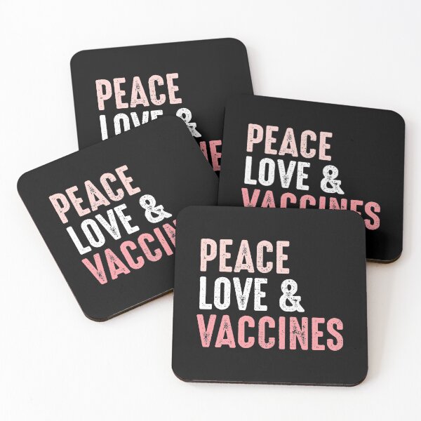 Item preview, Peace Love And Vaccines I'm Vaccinated 2021 designed and sold by RandomStuffShop.
