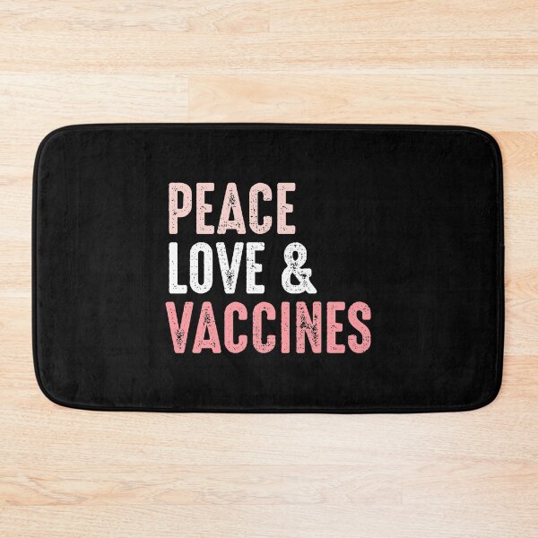 Item preview, Peace Love And Vaccines I'm Vaccinated 2021 designed and sold by RandomStuffShop.