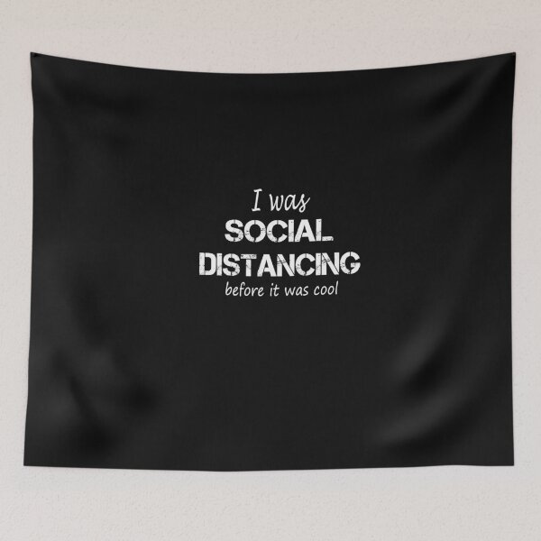 Item preview, i was social distancing before it was cool designed and sold by nowtistore.