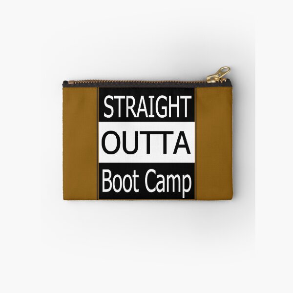 Item preview, Straight Outta Bootcamp Design, US Army designed and sold by ronnieyoung.