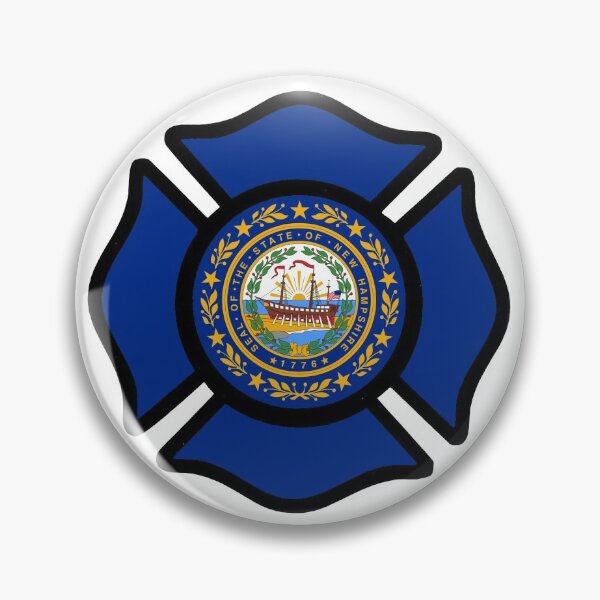 Item preview, New Hampshire Firefighter Maltese Cross designed and sold by Bbenn28.