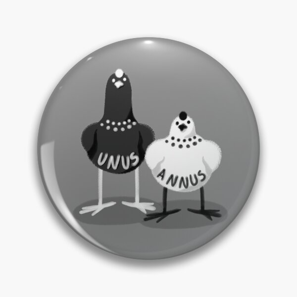 Item preview, Unus and Annus Chickens designed and sold by MeowlessX.
