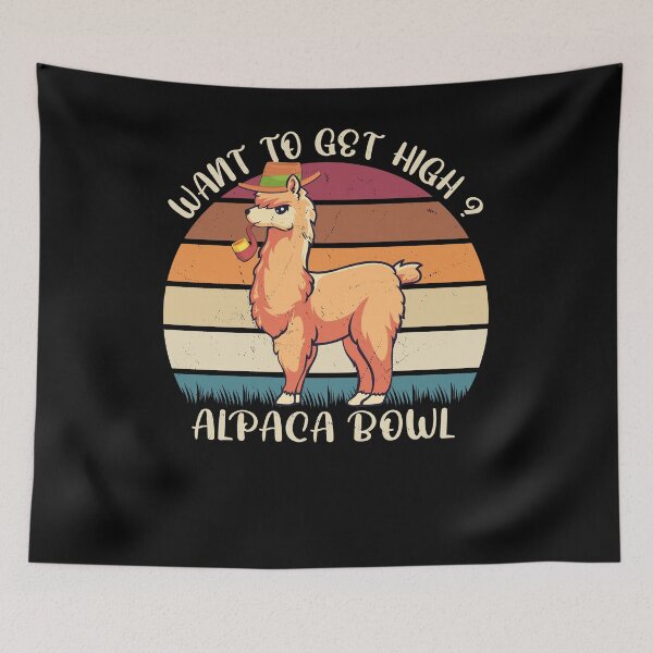 Item preview, alpaca bowl Hookah Shisha Hight weed smoke llama Women Gift designed and sold by aubb7.