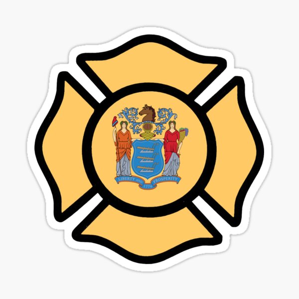 Artikel-Vorschau von New Jersey Feuerwehrmann Malteserkreuz, designt und verkauft von Bbenn28.