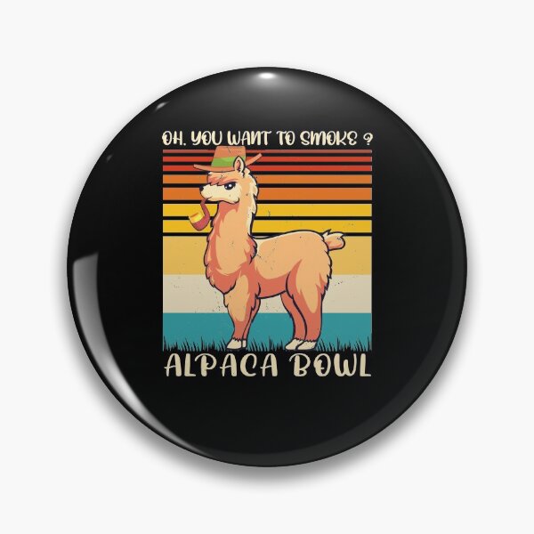 Item preview, alpaca bowl Hookah Shisha weed smoke lama Women Vintage Gift designed and sold by aubb7.