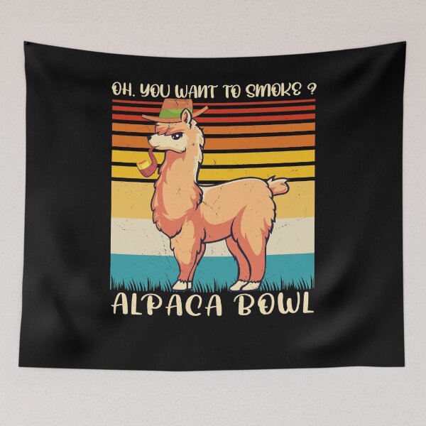 Item preview, alpaca bowl Hookah Shisha weed smoke lama Women Vintage Gift designed and sold by aubb7.