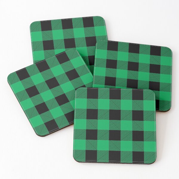 Item preview, Green-Black Plaid designed and sold by Art-Bandits.