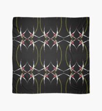 Exotic Native Orchid Mirror Design Scarf