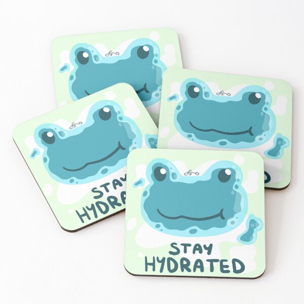Item preview, Stay Hydrated Froggy designed and sold by DolFinnDraws.