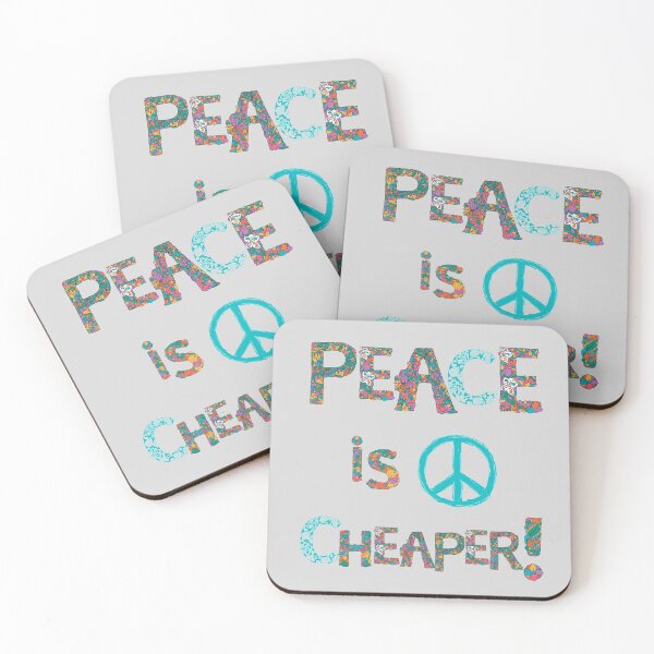 Item preview, Peace is Cheaper! designed and sold by Ksaavet.